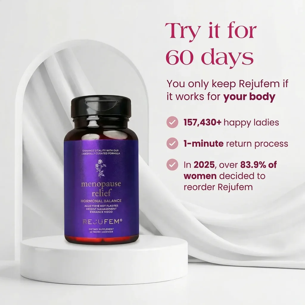 Try RejuFem risk-free for 60 days